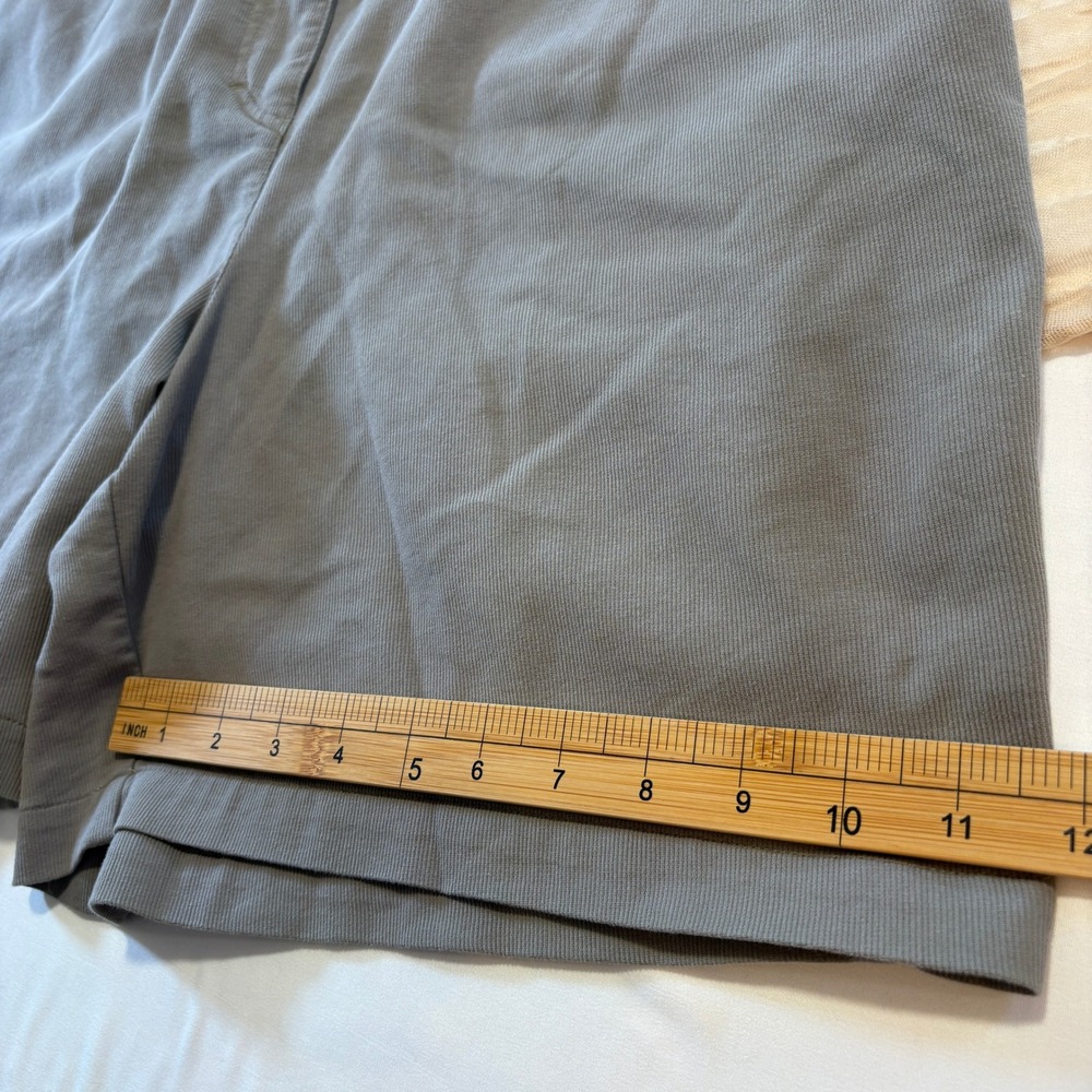 Adidas‎ Womens Olive Balloon Corduroy Skorts Tennis Preppy Olive Skorts Size 12 - Picture 5 of 8
